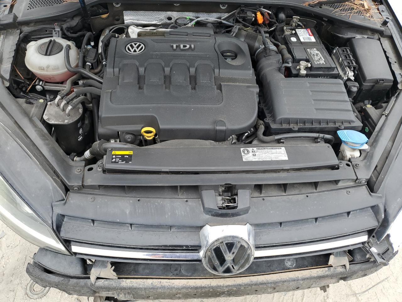 2015 Volkswagen Golf Tdi VIN: 3VW2A7AU9FM027636 Lot: 89680095