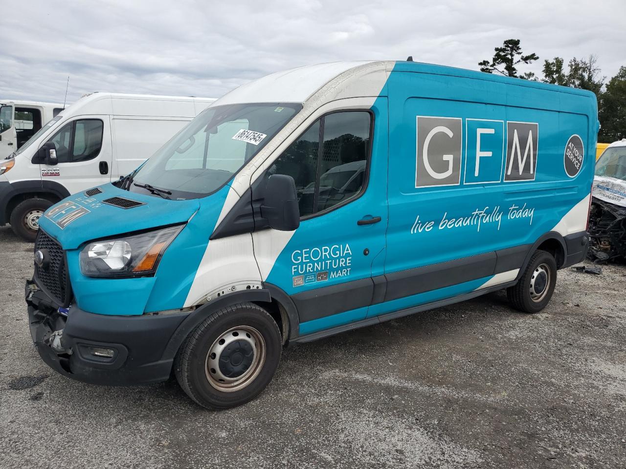 2021 Ford Transit T-250 VIN: 1FTBR1C80MKA81291 Lot: 86147545