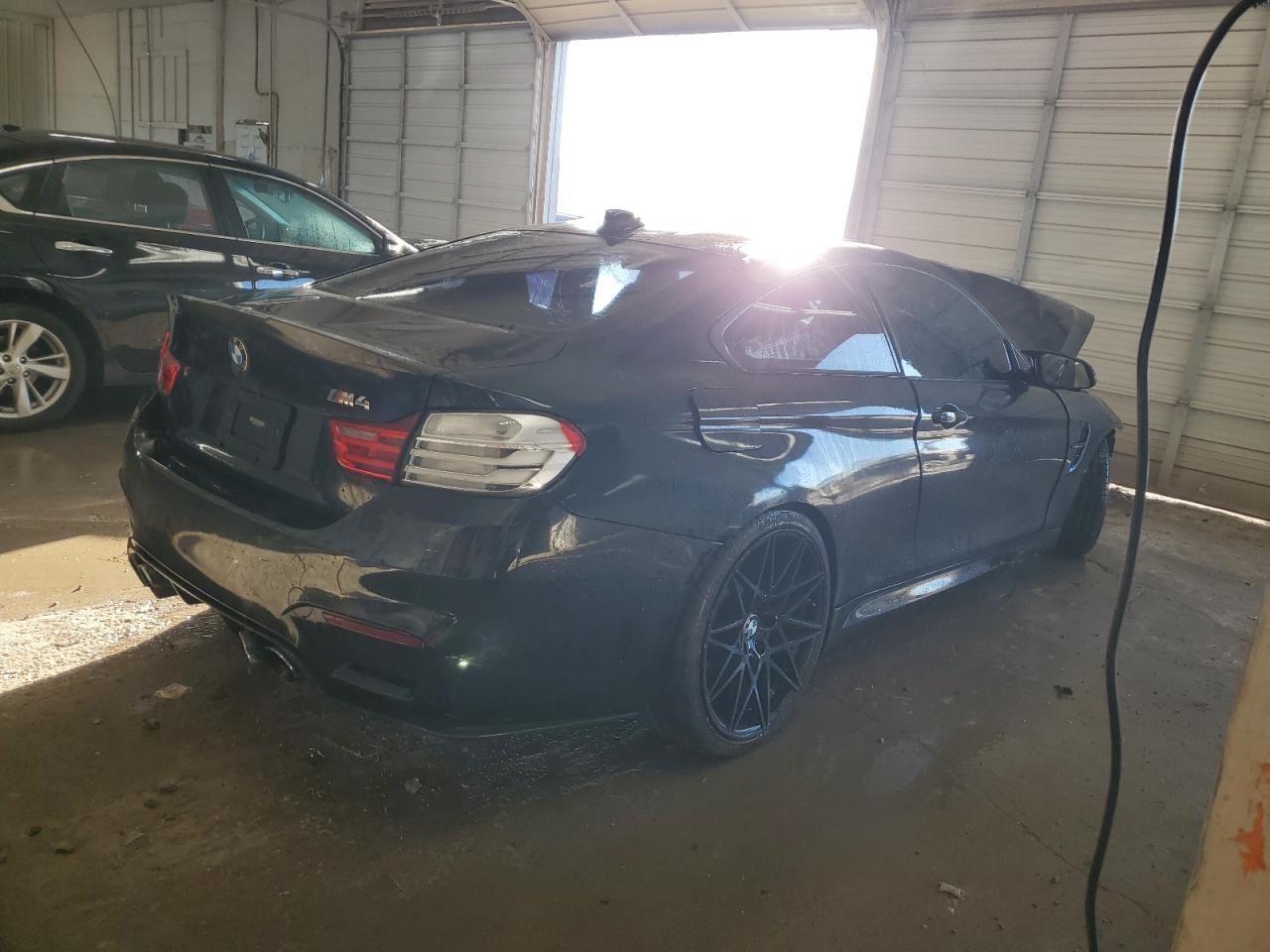 2015 BMW M4 black null gas WBS3R9C56FF708654 photo #4