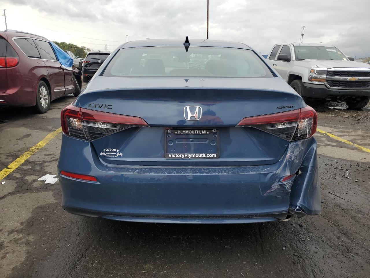 2026 Honda Civic Sport VIN: 2HGFE2F58TH519874 Lot: 85712315