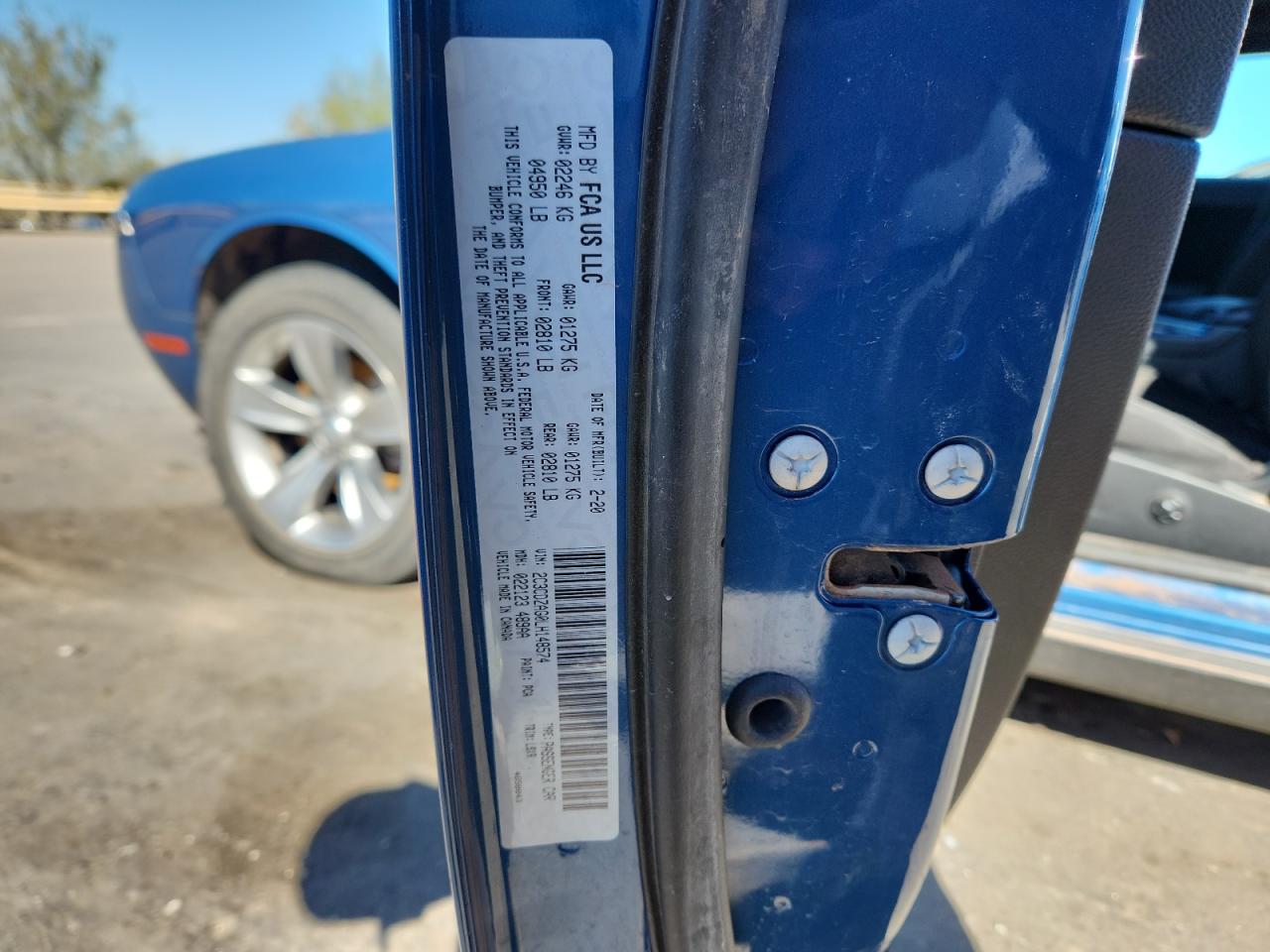 2020 Dodge Challenger Sxt VIN: 2C3CDZAG0LH148574 Lot: 86512235