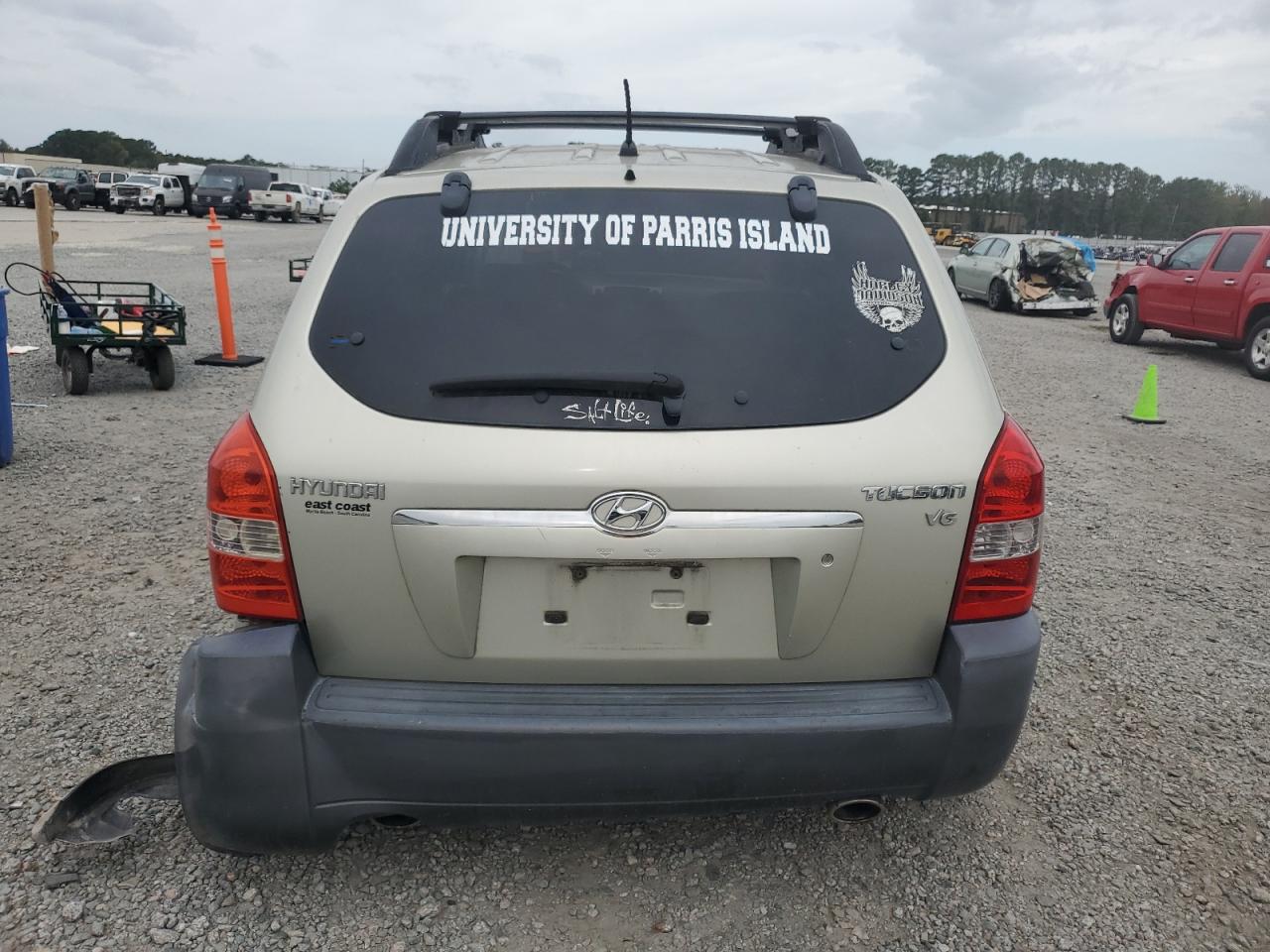 2008 Hyundai Tucson Se VIN: KM8JN12DX8U848270 Lot: 85494285