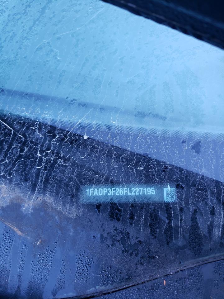 2015 Ford Focus Se VIN: 1FADP3F26FL227195 Lot: 86534515