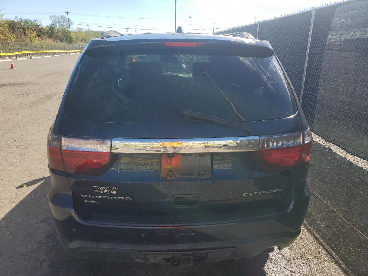 2012 Dodge Durango Citadel VIN: 1C4RDJEGXCC309226 Lot: 92783095
