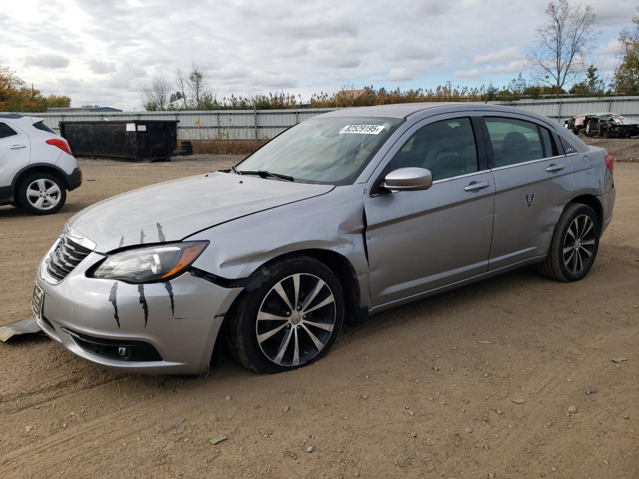 2013 Chrysler 200 Limited silver null flexible 1C3CCBCG9DN654761 photo #1