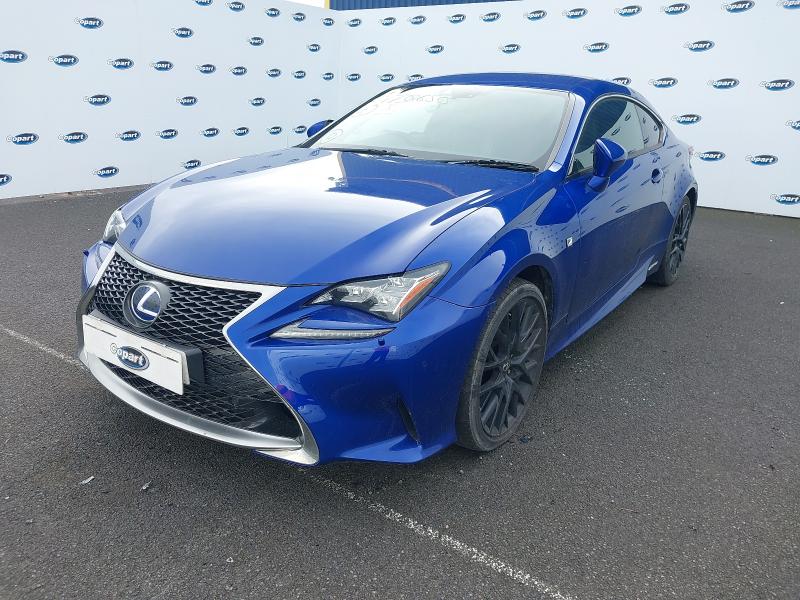 2016 LEXUS RC 300H F for sale at Copart SANDTOFT