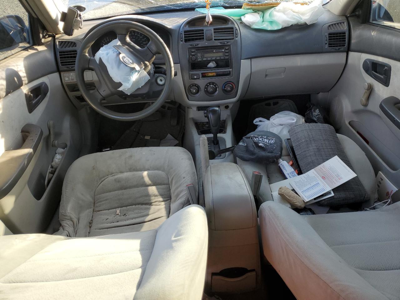 2004 Kia Spectra Lx VIN: KNAFE121145031089 Lot: 86537795