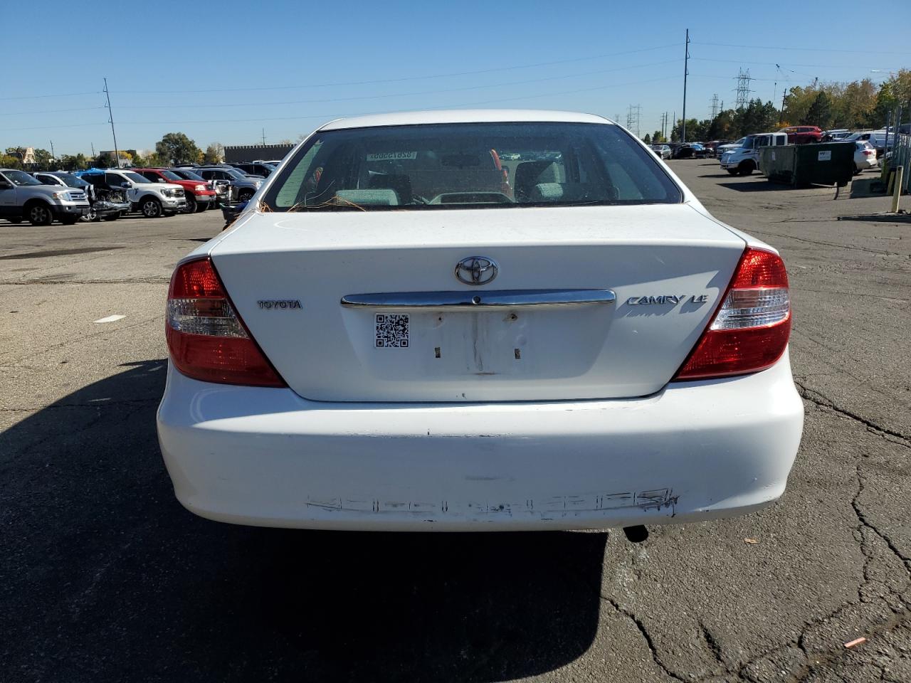 2004 Toyota Camry Le VIN: 4T1BE32K74U340136 Lot: 82675565