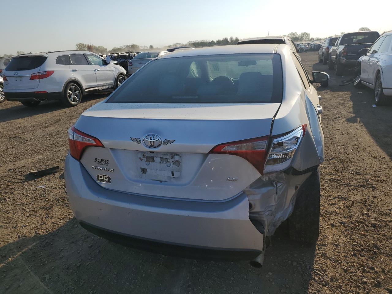 2016 Toyota Corolla L VIN: 2T1BURHE3GC687170 Lot: 84954295