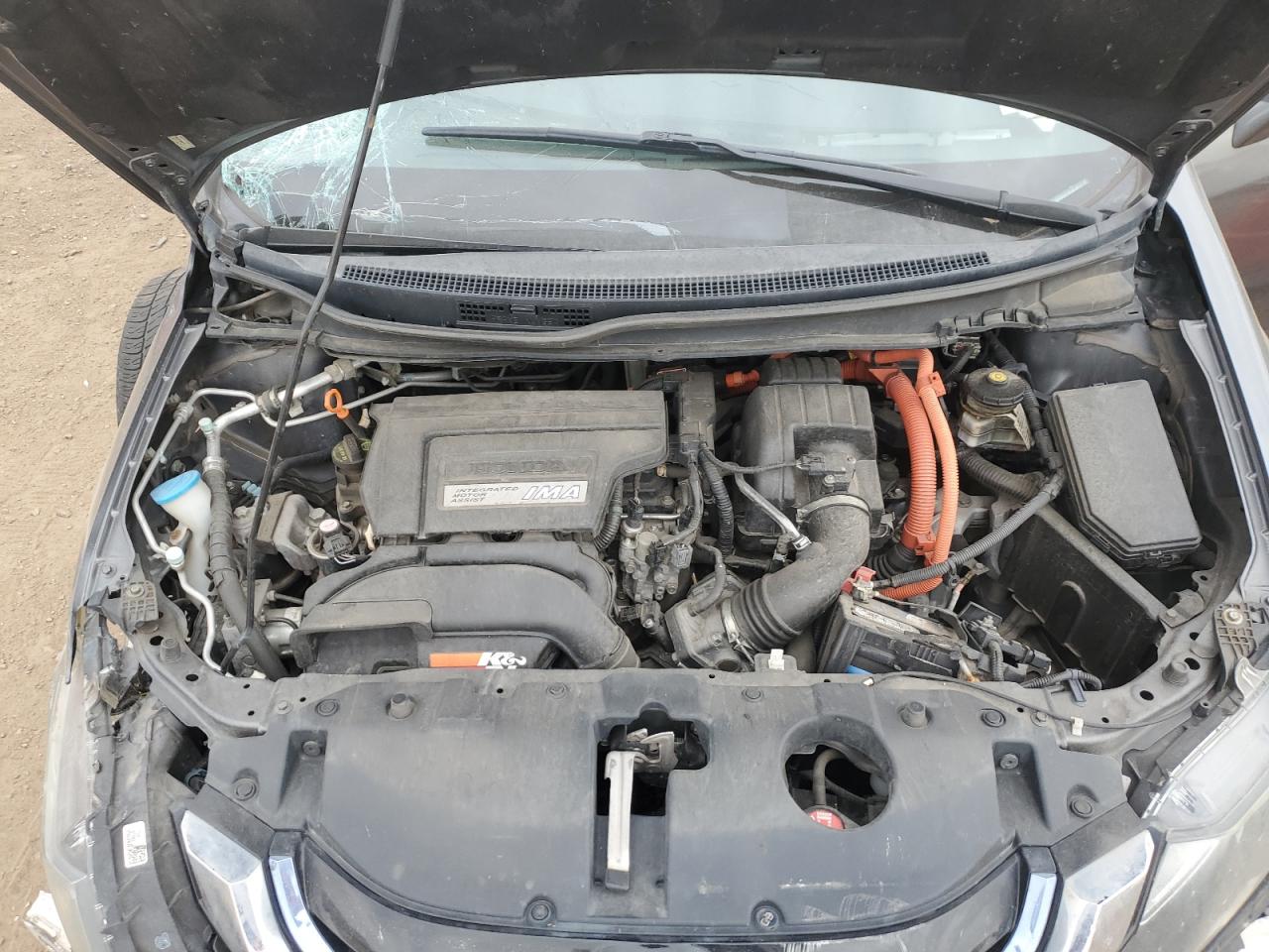 2013 Honda Civic Hybrid VIN: 19XFB4F22DE000177 Lot: 82184615