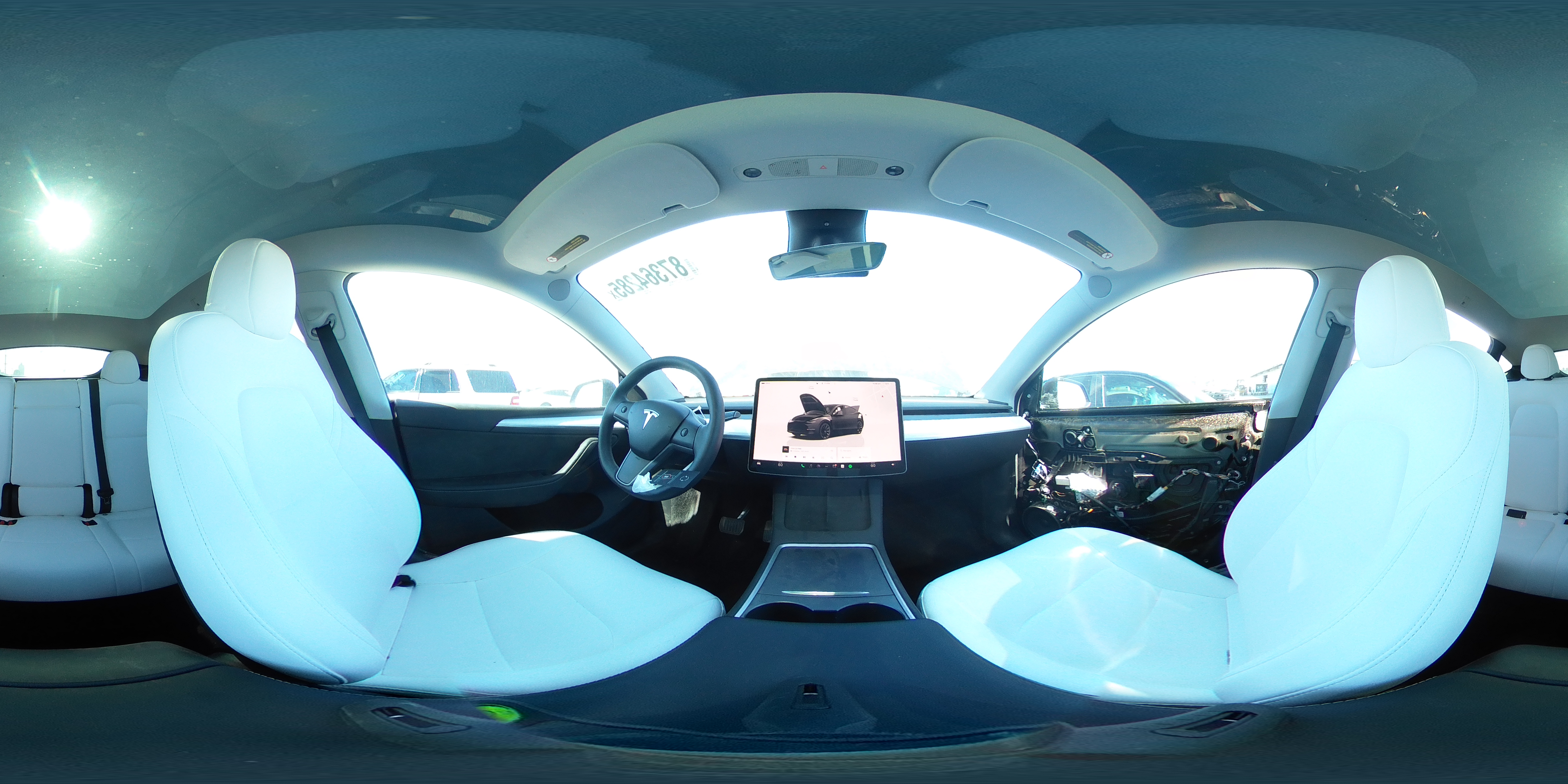 2023 Tesla Model Y VIN: 7SAYGDEEXPA116005 Lot: 87364285