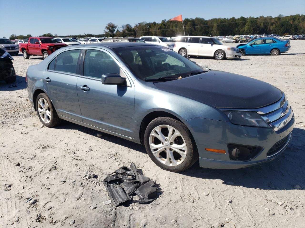 2012 Ford Fusion Se VIN: 3FAHP0HA7CR418609 Lot: 82705565