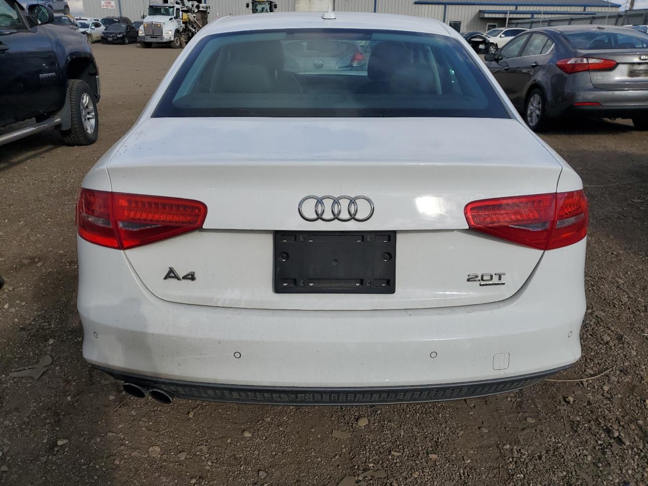 2014 Audi A4 Premium Plus VIN: WAUFFAFL6EA067412 Lot: 85425345