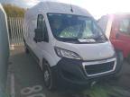 2022 PEUGEOT BOXER 2.2 BLUEHDI H2 PROFESSIONAL VAN 140PS for sale at Copart SANDTOFT