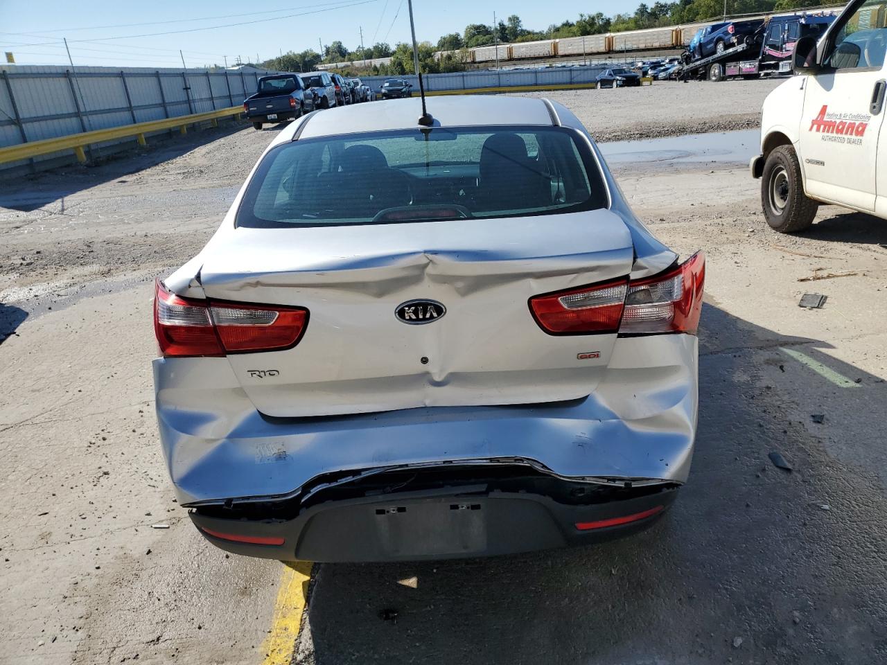 2012 Kia Rio Lx VIN: KNADM4A34C6082612 Lot: 84978865