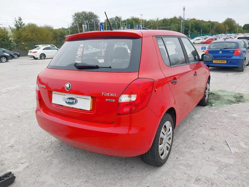 2012 SKODA FABIA S 12V 1.2 12V 60 S 5DR