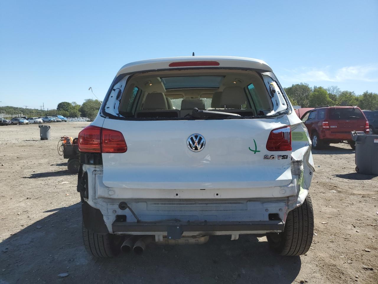 2015 Volkswagen Tiguan S VIN: WVGAV7AX1FW552859 Lot: 84184725