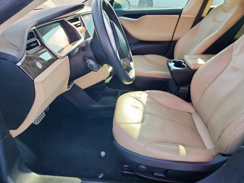Hatchbacks TESLA MODEL S 2013 Granatowy