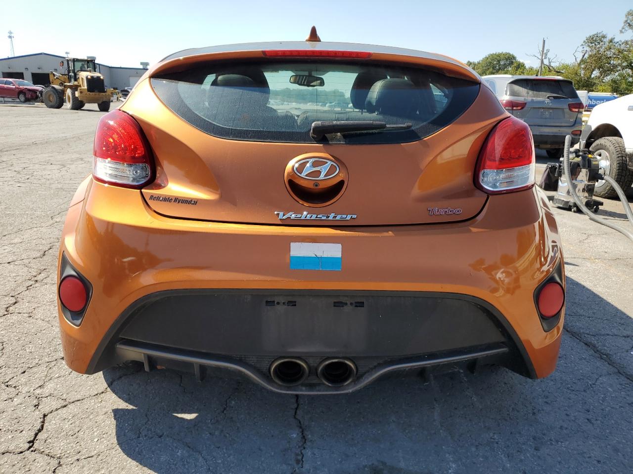 2016 Hyundai Veloster Turbo VIN: KMHTC6AE9GU257173 Lot: 81983285
