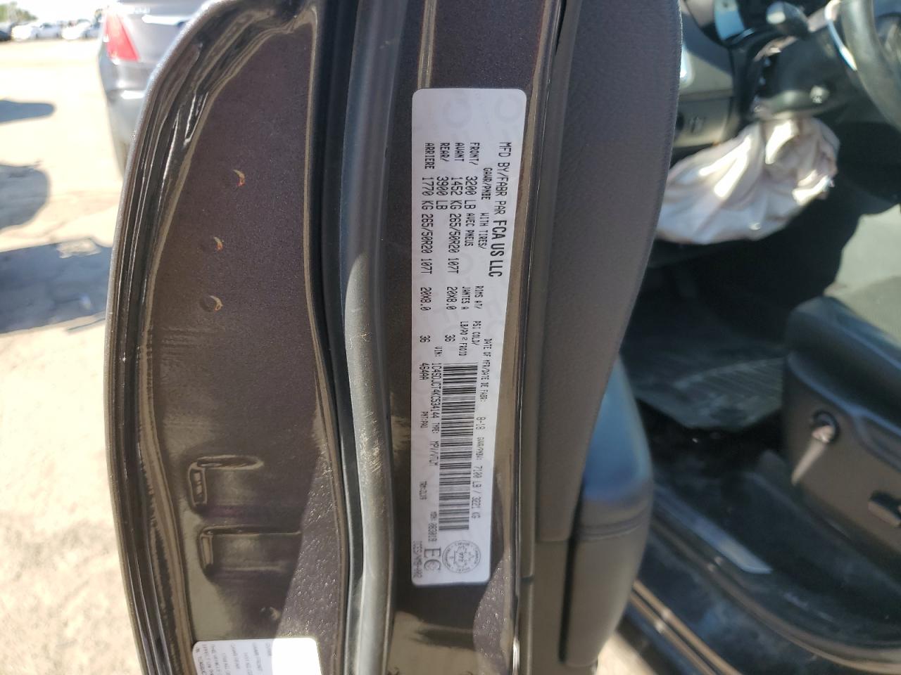 2019 Dodge Durango R/T VIN: 1C4SDJCT4KC534144 Lot: 85559845