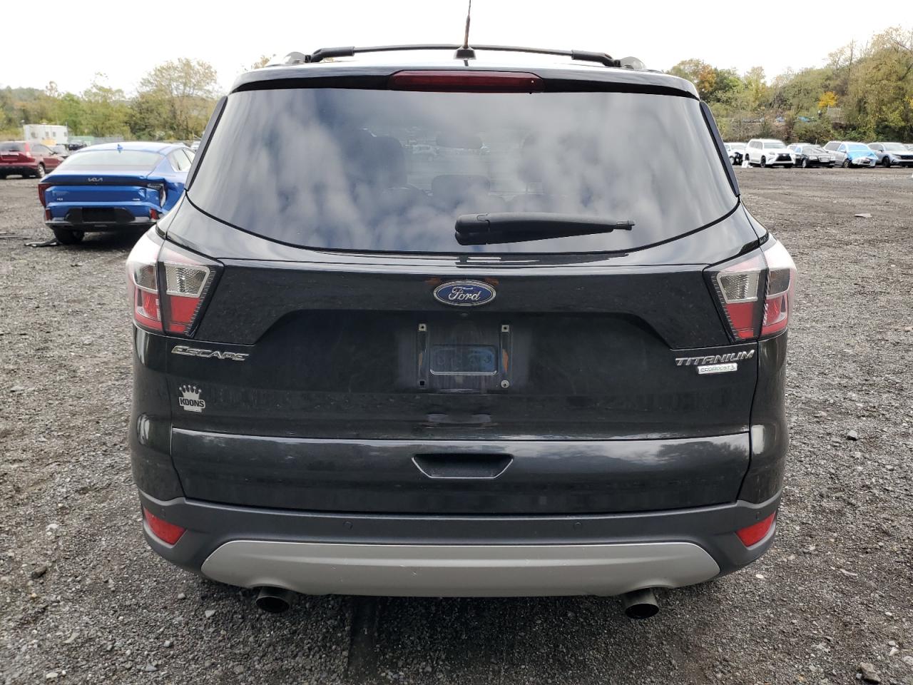 2017 Ford Escape Titanium VIN: 1FMCU0J90HUB64587 Lot: 86682055