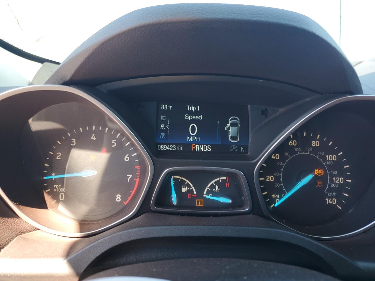 2017 Ford Escape Se VIN: 1FMCU9G9XHUB01640 Lot: 85384935