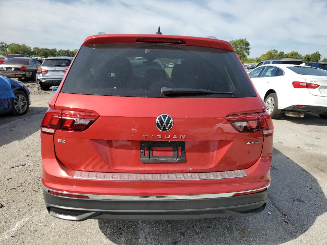 2022 Volkswagen Tiguan Se VIN: 3VV2B7AX8NM058306 Lot: 81897595