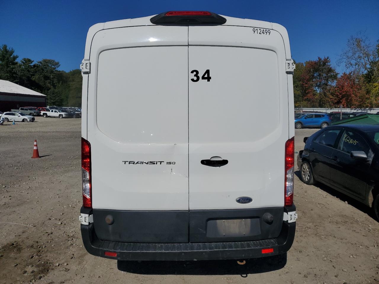 2019 Ford Transit T-150 VIN: 1FTYE2CM7KKB27088 Lot: 86290585