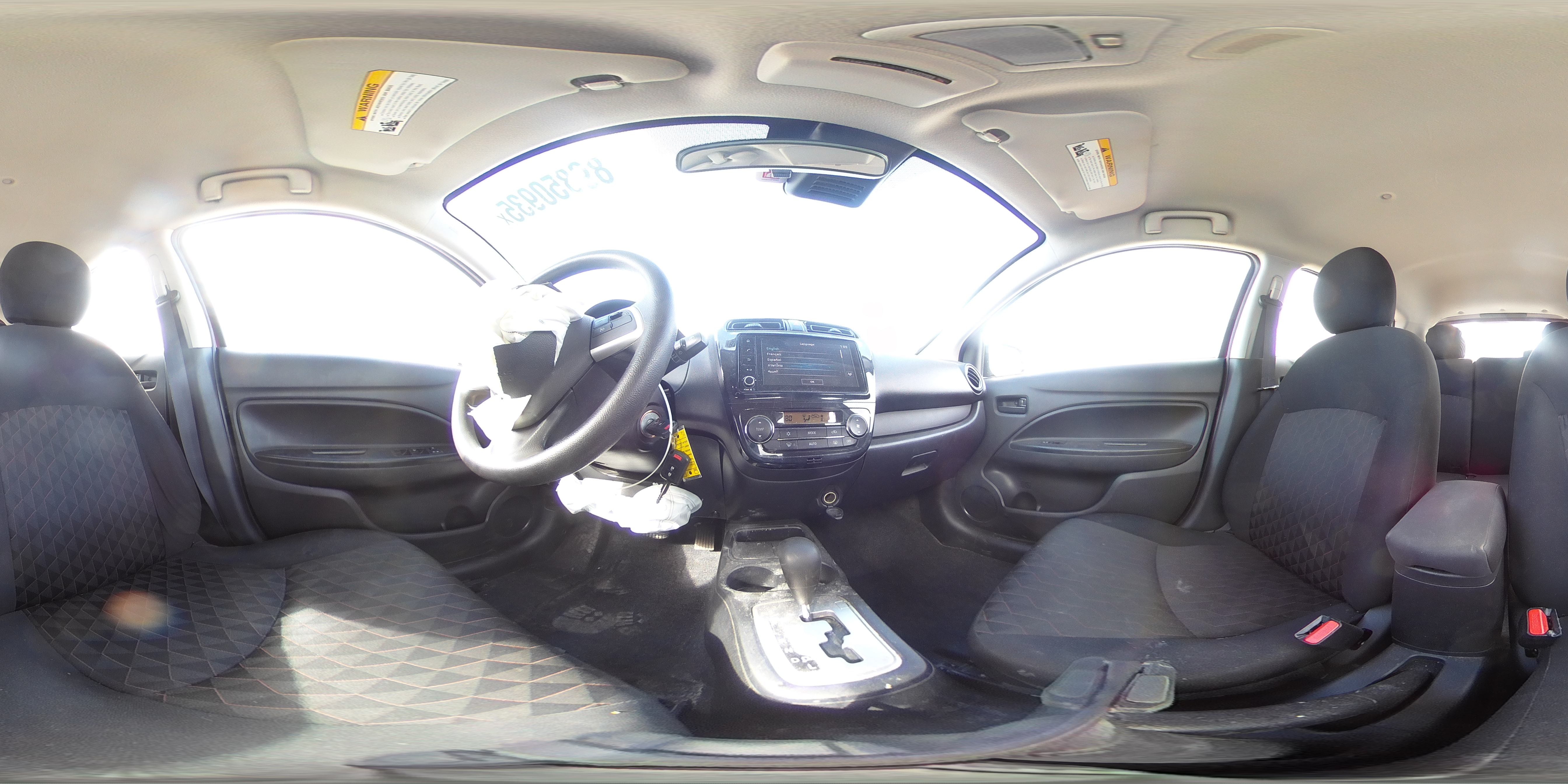 2021 Mitsubishi Mirage Es VIN: ML32AUHJ1MH010850 Lot: 89850935