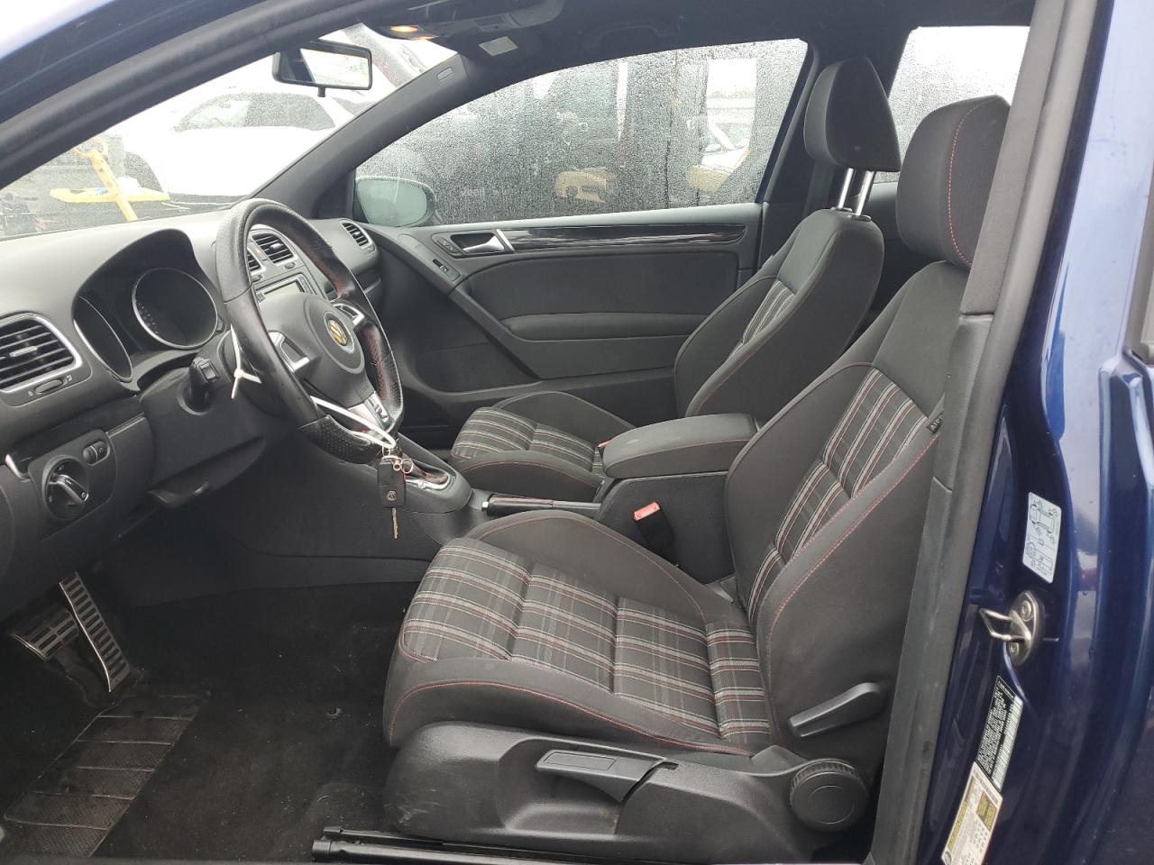 2012 Volkswagen Gti VIN: WVWFV7AJ9CW293037 Lot: 86729975