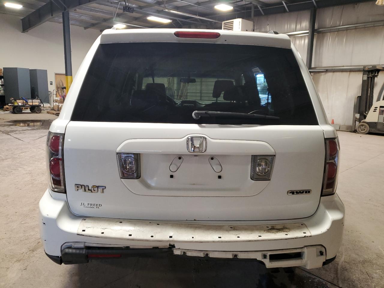 2006 Honda Pilot Ex VIN: 2HKYF18406H563169 Lot: 85346715