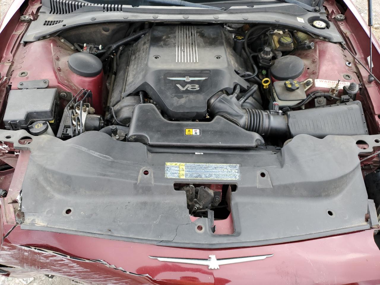 2004 Ford Thunderbird VIN: 1FAHP60A24Y101063 Lot: 85553095