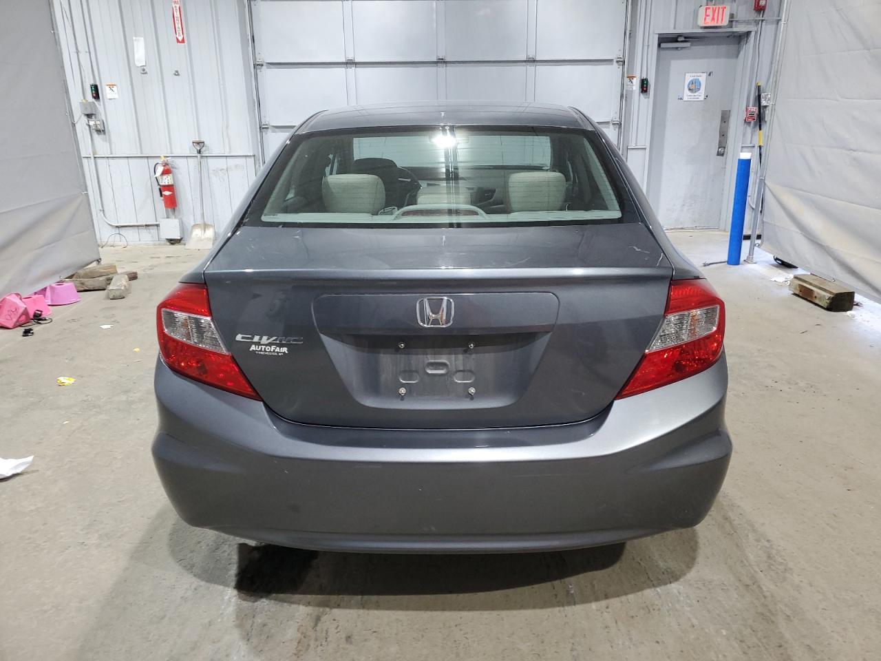 2012 Honda Civic Ex VIN: 2HGFB2F82CH318524 Lot: 84910135