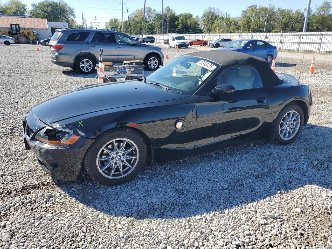 2003 BMW Z4 2.5 VIN: 4USBT33493LS41245 Lot: 85943195