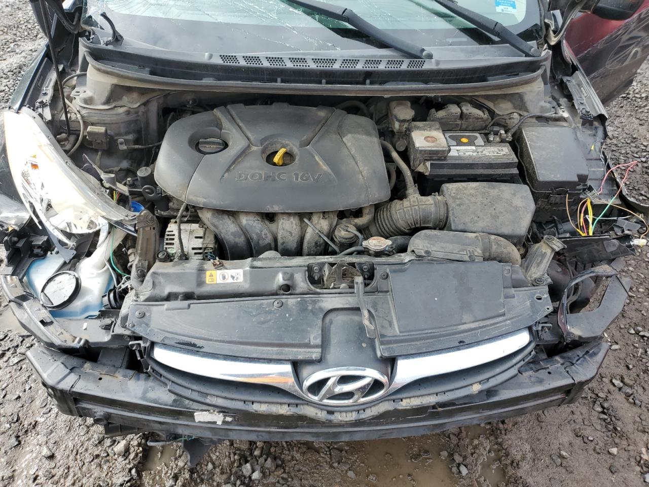 2013 Hyundai Elantra Gls VIN: 5NPDH4AE9DH343605 Lot: 84947045