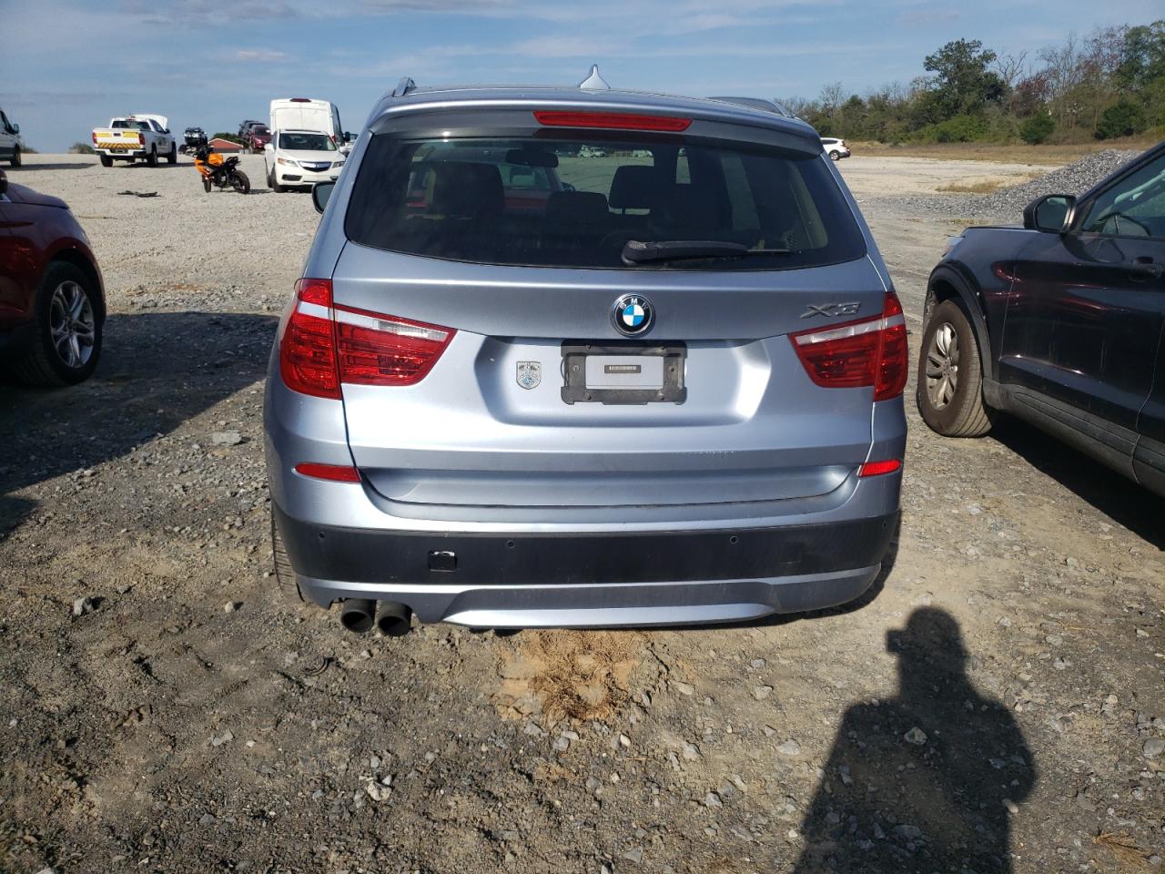 2014 BMW X3 xDrive28I VIN: 5UXWX9C58E0D24520 Lot: 84378505