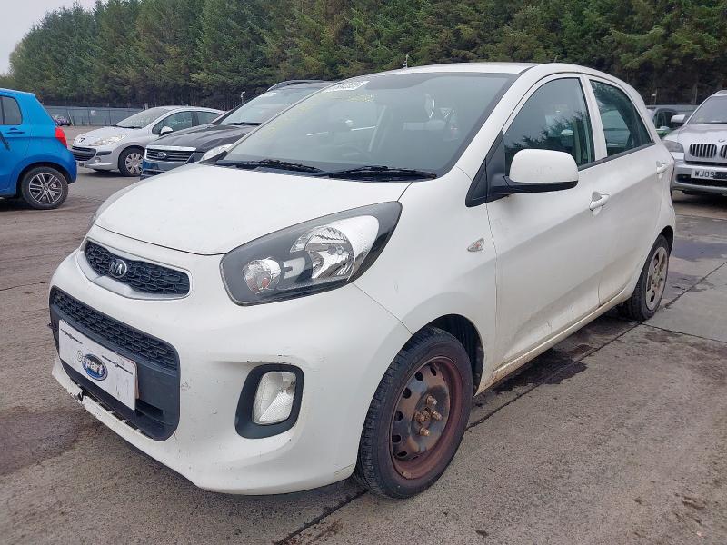 2015 KIA PICANTO 1.0 65 1 5DR for sale at Copart WHITBURN