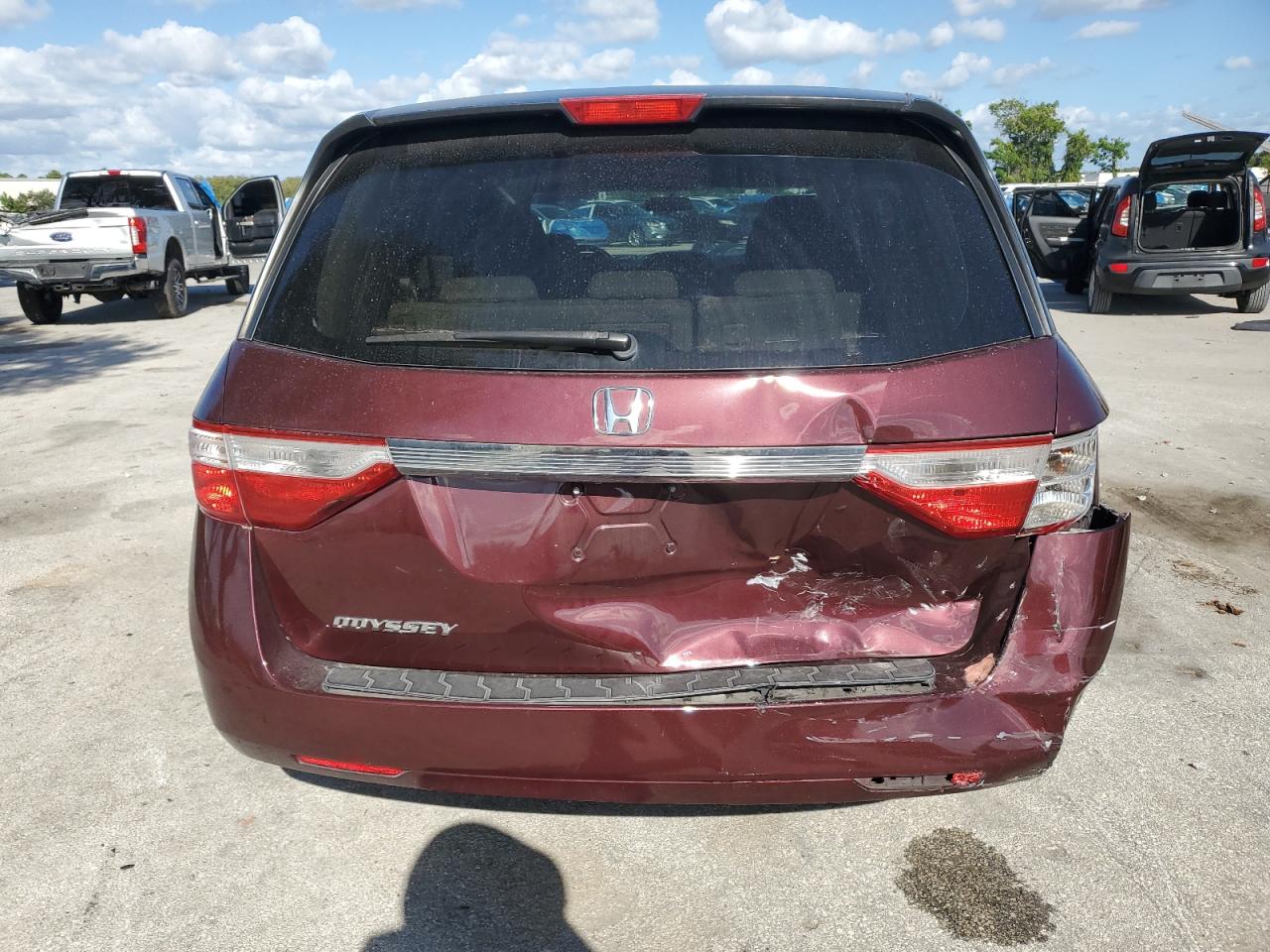 2013 Honda Odyssey Ex VIN: 5FNRL5H43DB089055 Lot: 82550625