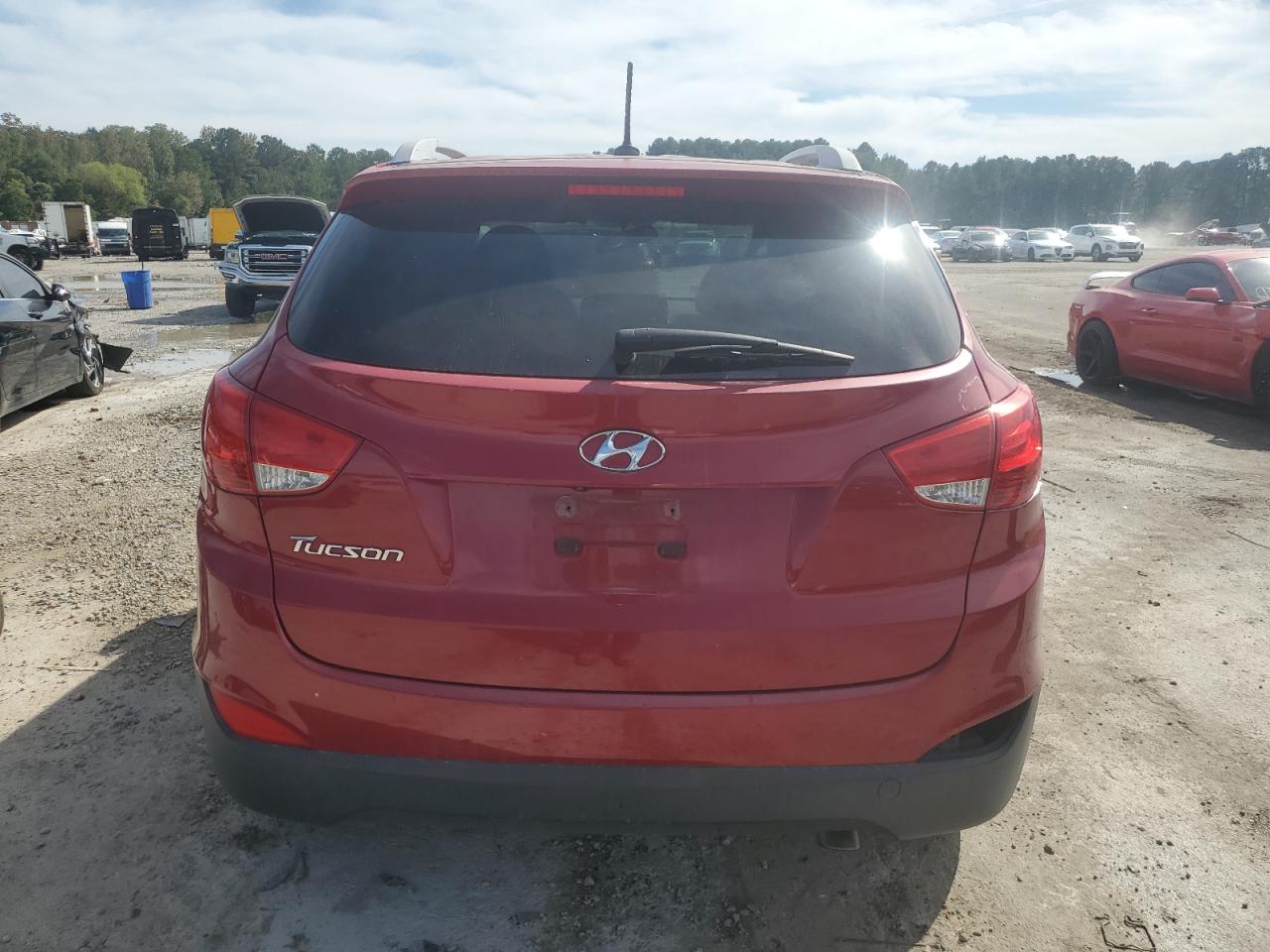 2014 Hyundai Tucson Gls VIN: KM8JU3AG1EU800338 Lot: 90110565