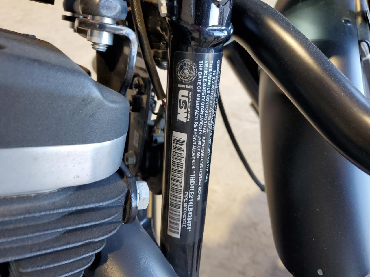 2020 Harley-Davidson Xl883 N VIN: 1HD4LE214LB438474 Lot: 90820925