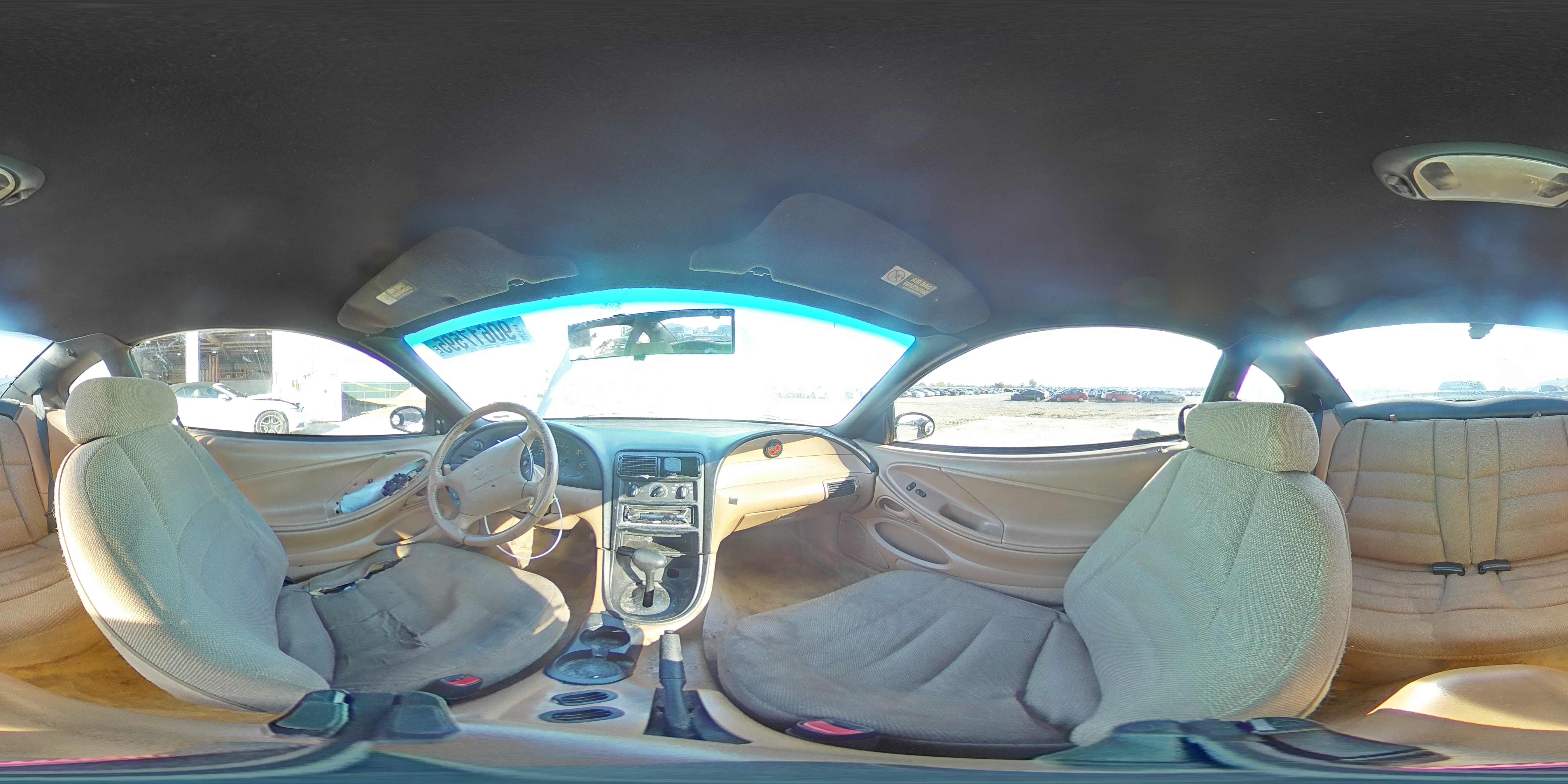 1998 Ford Mustang VIN: 1FAFP4041WF216208 Lot: 90617595