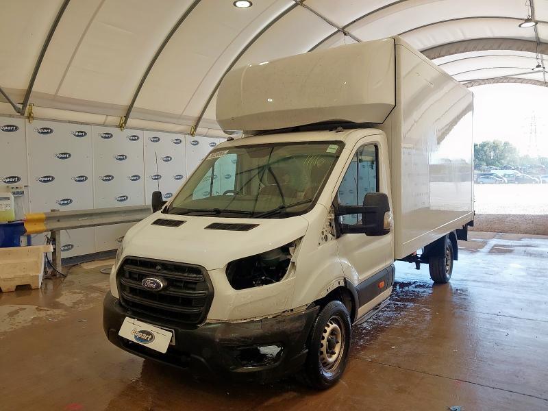 2024 FORD TRANSIT 350 LEADER ECOBLU 2.0 ECOBLUE 130PS CHASSIS CAB for sale at Copart BRISTOL