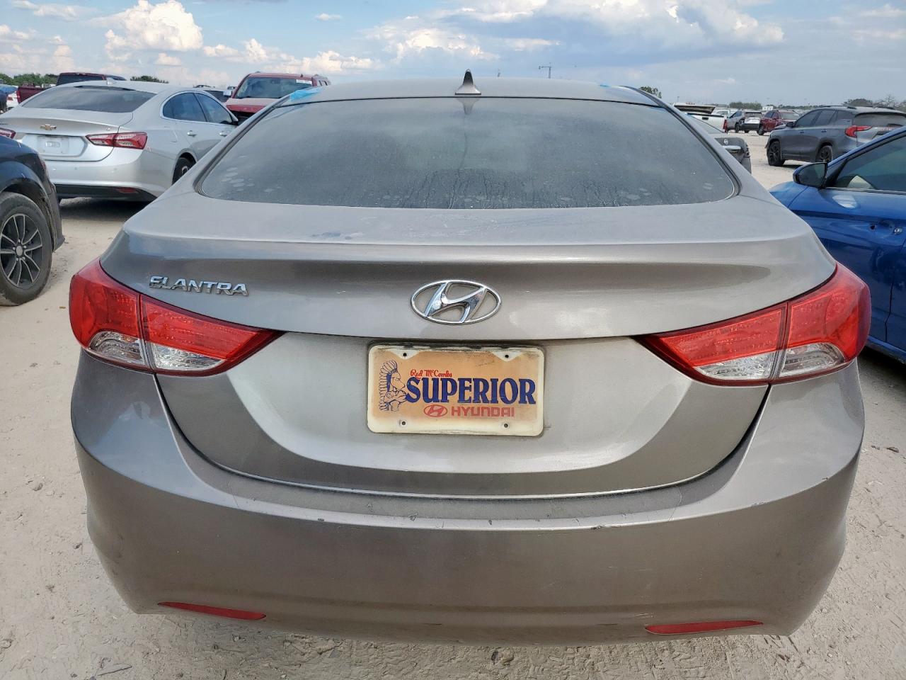 2013 Hyundai Elantra Gls VIN: 5NPDH4AE6DH271245 Lot: 86061145