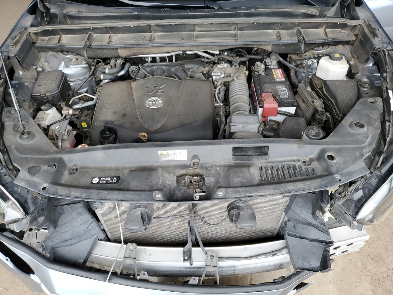 2021 Toyota Highlander L VIN: 5TDZZRAH4MS083571 Lot: 86495235