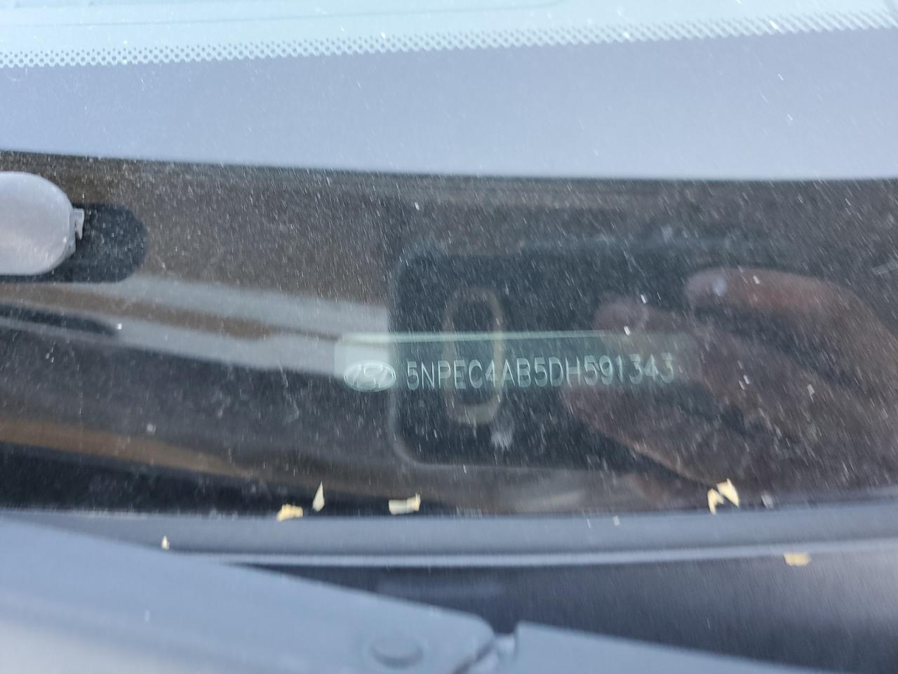2013 Hyundai Sonata Se VIN: 5NPEC4AB5DH591343 Lot: 85388535