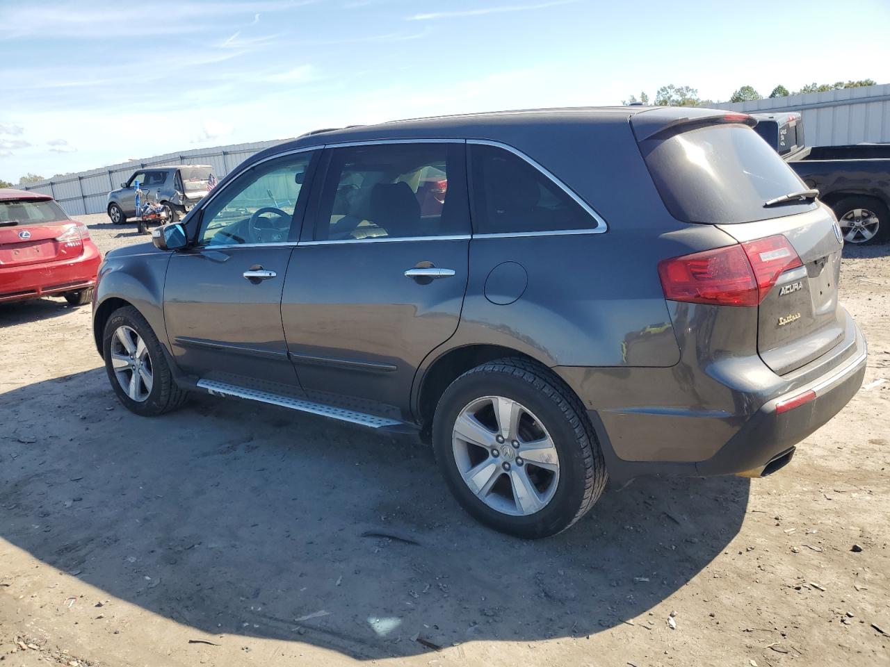 2011 Acura Mdx Technology grey  Gasoline 2HNYD2H6XBH508612 photo #3
