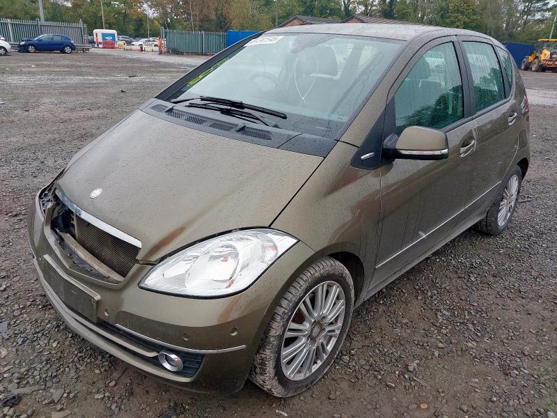 2010 MERCEDES-BENZ A160 ELEGANCE SE CVT  for sale at Copart WOLVERHAMPTON