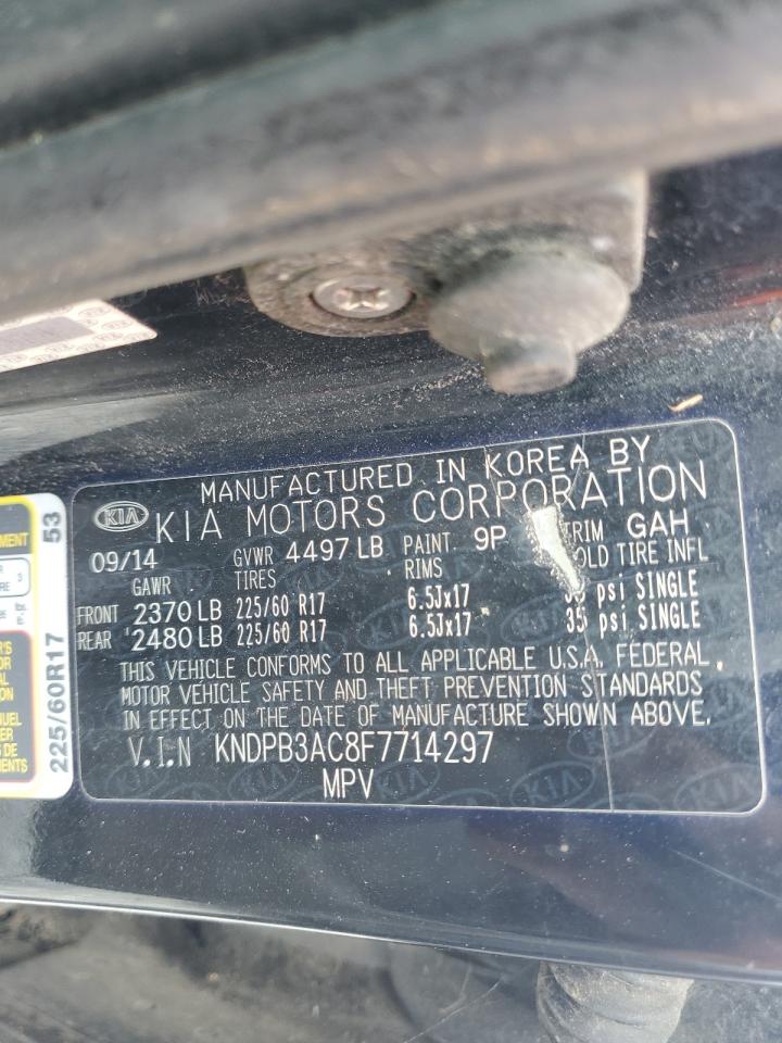 2015 Kia Sportage Lx VIN: KNDPB3AC8F7714297 Lot: 81879575