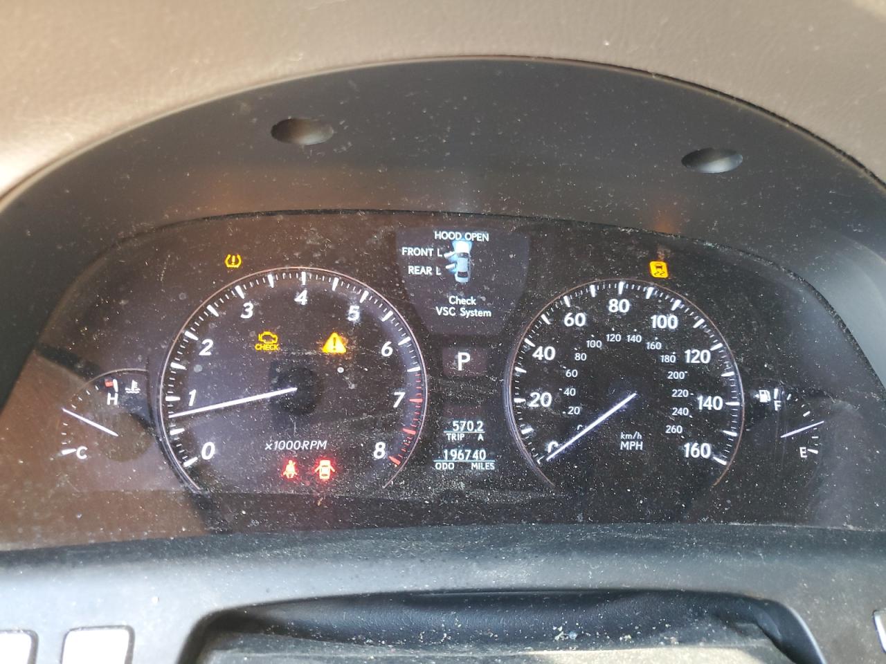 2008 Lexus Ls 460 VIN: JTHBL46F685065984 Lot: 84733975