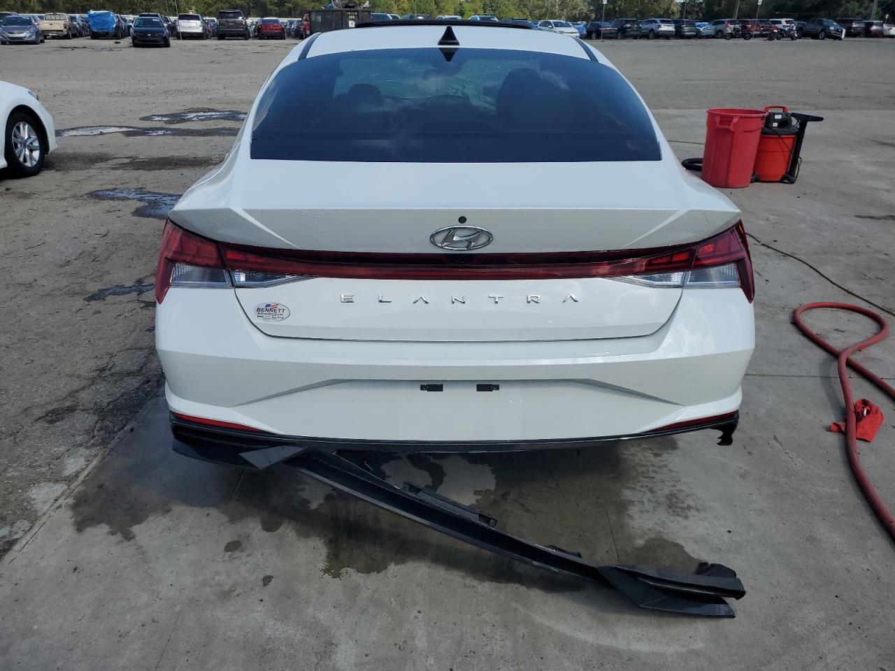 2022 Hyundai Elantra Sel VIN: 5NPLN4AG1NH072529 Lot: 86637125